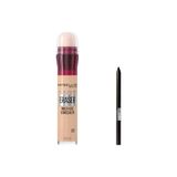Odea Maybelline New York Instant Anti Age Eraser Kapatıcı - 01 Light & Maybelline Tattoo Mini Jel Göz Kalemi Hediyeli