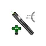 Odea Metal Kasa Yüksek Kaliteli Yeşil Lazer Işaretçi USB Şarjlı 5 Km Menzilli Laser Pointer