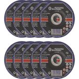 Odea Metal Kesme Taşı 10 Adet 115X6X22MM Taşlama Dayanıklı Yüksek Performanslı Uzun Ömürlü Kesici Disk - Ahşap