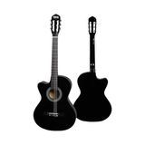 Odea Midex CG-396BK Solak Klasik Gitar Siyah Renk Full Set Sap Ayarlı 4/4 Yetişkin Boy