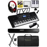 Odea Midex PS-4500KSP Tuş Hassasiyetli 61 Tuşlu Org Sustain Pedallı USB Mp3 (Pedal Stand Kulaklık Çanta Notalık Metod) - Ahşap