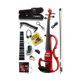 Odea Midex RCZ-606RD Elektro Keman Seti Red (Kulaklık Kablo Tuner Yastık)
