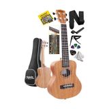 Odea Midex SP-21M Set Maun Soprano Ukulele (Case Metod Askı Pena)