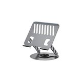Odea Minesk Macbook ve Laptop Standı 360 Derece Dönebilen Boyutu Ayarlanabilir Alüminyum Alaşım Ergonomik Tasarım Bilgisayar Tutucu (Bilgisayar Standı)
