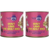 Odea Mini Irk Yetişkin Köpekler Için Soslu ve Kuzulu Konserve 200 gr (2 Paketi)