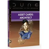 Odea Modiphius Dune: Varlık Kartları - Mimar Genişletme Destesi - Imparatorluk Içinde Dune Adventures In The Imperium, 56 Kart Rpg Genişletme, Aksesuar Paketi, Her Kart Bir Bireysel Varlık Ayrıntısı, Rol Y - Acı Kahverengi