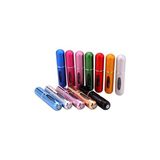 Odea Monte Lua 4 Adet Pratik Doldurulabilir Mini Cep Parfüm Şişesi Alüminyum (5ml), Yedek Cep Parfüm Şişesi Aparatı, Seyahat Tipi Doldurulabilir Mini Sprey Şişe - 0-Koyu Mavi - 1 Adet