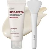 Odea Nacıfıc Rice Pepta Collagen Peel-Off Wrapping Mask | Peptit + Kolajen + Pirinç Özü | Sıkılaştırıcı & Nemlendirici Jel Maske