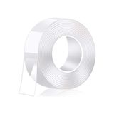 Odea Nano Şeffaf Çift Taraflı Bant – 3cm x 2m, Yıkanabilir, Güçlü Yapışkan, Iz Bırakmaz, Çok Amaçlı Sabitleyici Bant - 41 Delft Blue