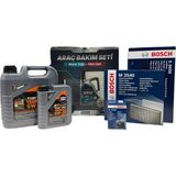 Odea Netex Premium Bakım Seti Volkswagen Passat 1598CC Dizel Tdı 120PS Model Yılı (2014-2021) (Liqui Moly Top Tec 4200 5W30 Motor Yağı, Bosch S0698 Hava Filtresi, M2540 Kabin Filtresi, P7157 Yağ Filtresi)