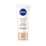 Odea Nıvea Essentials 5'i 1 Arada Bb Krem, 24 Saat Nemlendirme+Doğal Jojoba Yağı Özü +Açık Cilt Tonu 50 Ml, Spf 15 Güneş Koruması