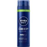 Odea Nıvea Men Erkek Tıraş Jeli Deep Dimension 200ML, Maxx Tech, Aktif Karbon, Kaygan Tıraş Deneyimi - 1 lt