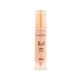 Odea Note Cosmetics3 In 1 Serum Concealer 20 Medium Beige Spf 50 Nemlendirici ve Aydınlatıcı Göz Altı Kapatıcısı - --