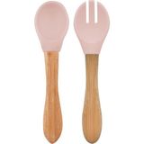Odea Oioi Mama Kaşığı ve Çatal Seti 010600 Pinky Pink - Adaçayı