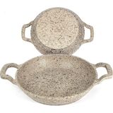 Odea Oms 3729 Döküm Granit 2 Parça Kapaksız Sahan Set 18-20 cm Kumbeji