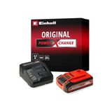 Odea Orijinal Einhell 4 Ah Plus Power X-Change Başlangıç Seti (1 x 18 V 4 Ah Akü, 1 x 3A Şarj Cihazı, 75 Dakika Şarj Süresi, Tüm Power X-Change Cihazları Için Uygundur) - 4512159