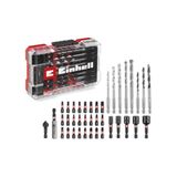 Odea Orijinal Einhell M-Case 39-Parça Darbeye Dayanıklı Set (25 mm Uçlar, Metal Matkap, Ahşap, Taş, 60 mm Tutucu, Lokma Anahtar, Havşa Ucu, Saklama Kutusu Dahil) - 49108759
