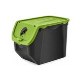 Odea Orret Home 12 Litre Patates Soğan Saklama Kabı Hava Alabilir Kapaklı Sebze Saklama Kutusu Kilitli Kapaklı Sarımsak Organizer Plastik Erzak Saklama Kabı Istiflenebilir Kiler Düzenleyici (Asorti Renk)