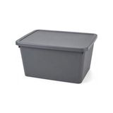 Odea Orret Home 20 Litre Kapaklı Plastik Depolama Kutusu Organizer Kutu Çok Amaçlı Düzenleyici Saklama Kutusu Ev Içi Dolap Içi Oyuncak Kıyafet Banyo Mutfak Organizer Kutusu