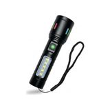 Odea Orret Home 2000 Lümen Şarjlı El Feneri – 6 Işık Modlu Metal Kasalı, Zoom Özellikli, Type-C Şarj Girişli, Suya Dayanıklı Güçlü LED Fener, Kamp ve Acil Durum Aydınlatma Lambası (El Feneri)
