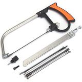 Odea Orret Home 7 Parça Çok Amaçlı Kıl Testere Seti – Metal, Ahşap, Pvc ve Plastik Kesim Için Mini El Testere Seti, Çelik Bıçaklı Çok Fonksiyonlu Testere Takımı