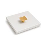 Odea Orret Home Doğal Mermer Gider Kapağı Koku Önleyici 10X10 cm – Kare Mermer Gider Kapatıcı, Banyo Duş Gideri Koku Engelleyici, Dekoratif Taş Gider Örtüsü, Şık Banyo Gider Kapağı