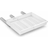 Odea Orret Home Teleskopik Dolap Içi Düzenleyici, Büyüyüp Küçülebilir Raylı Dolap Organizeri, Ayarlanabilir Sürgülü Mutfak Rafı, Tencere Tava Lavabo Altı Kiler Organizer, Yapıştırılabilir 32-64 cm Beyaz - 0,33 - 00-Siyah - Beyaz
