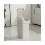 Odea Otomatik Hareket Sensörlü Çöp Kovası, Banyo Çöp Kovası, Çocuk Odası Çöp Sepeti, Çöp Kutusu, (2 Adet 1.5 V Aa Pil, Piller Pakete Dahil Değildir) 9 Litre - 15X22X32 cm
