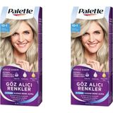 Odea Palette Göz Alıcı Renkler Renk Açıcı 10-1 Küllü Açık Sarı Saç Boyası x 2 Adet +Gliss Tarak