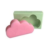 Odea Partivitrini Bulut Silikon Mum Kalıbı 10X6X2 cm MUM158 - 1 m