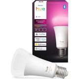 Odea Philips Hue LED A67 Lamba, Beyaz ve Renkli Ambiyans, E27 Duy, 11,8 W, Tam Spektrumlu Işık 1000 K-20000 K, 1600 Lümen, Kısılabilir, Alexa, Google Assistant ve Apple Home ile Uyumlu, Tekli Paket - Amber
