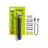 Odea Philips Oneblade Yüz ve Vücut Için Hibrit Tıraş Makinesi,sakal Şekillendirici, Islak/kuru Kullanım, 3 Kirli Sakal Tarağı, 1 Yedek Bıçak, Vücut Tarağı, Cilt Koruması, Çift Taraflı Bıçak, QP2824/10