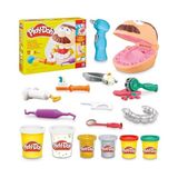 Odea Play-Doh Drill 'n Fill Diş Hekimi Oyun Hamuru Seti, 3 Yaş ve Üzeri Çocuklar Için, 8 Modelleme Bileşiği Kutusu, Toksik Değildir, Çeşitli Renkleri Mevcuttur