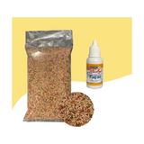 Odea Pond Stick Karışık Japon Balığı Yemi 250GR + Fish-Vit Balık Vitamini