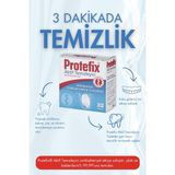 Odea Protefix Diş Protezleri Için Temizleyici Tablet, 32 Tablet, 2 Adet - Ahşap - Bej