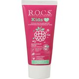 Odea R.o.c.s. Kids 3-7 Yaş Ahududu Smoothie Tadında Florürsüz Diş Macunu 45G - 00-Siyah - Beyaz