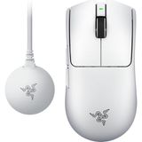 Odea Razer Viper V4 Pro - Kablosuz Simetrik E-Spor Oyun Faresi - Ultra Hafif 50 G - Hyperspeed Gen-2, 8 Khz'e Kadar Yoklama Hızı - Focus Pro 50K Sensör - Optik Kaydırma Tekerleği - Pc/mac | Beyaz - Adaçayı