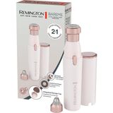 Odea Remington WFS200 Kadın Yüz Tıraş Makinesi, 2'si 1 Arada Yüz Tıraş Makinesi ve Kaş Düzeltici, Bareme (Su Geçirmez, Üst Dudak, Çene ve Yanak, Batarya, Usb-C, Fırça ve Başlık)