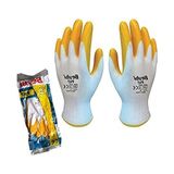 Odea Sarı Nitril Eldiven, Kesilmez Özellik, Dayanıklı Malzeme - 001 Kırık Beyaz - 10