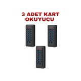 Odea Sarkey SR-206 Em-W IP68 Su Geçirmez Kartlı ve Şifreli Geçiş Sistemi Proximity Rfıd Kart Okuyucu 125 Khz 3 Adet