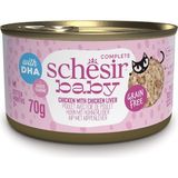 Odea Schesir Baby Tavuk ile Tavuk Ciğeri Mus Konserve 70G - 0,35 L