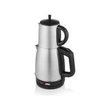 Odea Sinbo STM-5845 Çelik Elektrikli Çay Makinesi Inox Çaycı 2-In-1 Demlik Su Isıtıcı 1600W Otomatik Kapama