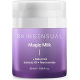 Odea Skin Sensual Magic Milk 3-In-1 50 ml | Baz & Nemlendirici & Maske | Bakuchiol & Baobab Oil & Niacinamide