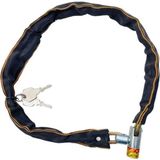 Odea Smartizi Kumaş Kaplı Çelik Zincir Bisiklet ve Motosiklet Kilidi (90 Cm) - Hırsızlığa Karşı Yüksek Güvenlikli Kilit - 0 - 2 Yaş - 001 - Beyaz