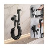 Odea STA-5041 Armatür Tabancalı Banyo Alaturka Yer Tuvaleti Taharet Musluğu Spiralli Bide Taharetmatik Abdest Alma Takımı Musluk Taharet Abdest Bas Çek Bırak - Evcil Hayvan Yıkama - 304 Paslanmaz Çelik