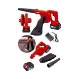 Odea Steiner Alman 88 V Akülü Körük Hava Körüğü Yaprak Üfleme Makinesi Bilgisayar Pc Temizleme Emme Özellikli Kırmızı - 105 x 205 cm
