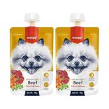 Odea Taze Sığır Etli&havuçlu Köpek Et Ezmesi 90 gr 2li Paket