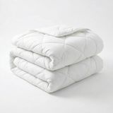 Odea Tek Kişilik Mikrofiber Yorgan Ekstra Yumuşak Silikon Elyaf 155X215 - Silikon Elyaf Konforu Beyaz 155 x 215 - 100 x 135 cm - (DipCamo)Charcoal-White