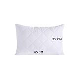 Odea Teksnil Home %100 Doğal Pamuk Kapitone Bebek Sıvı Geçirmez Yastık Alezi Koruyucu 35X45 cm 120GRM2 - 1 x 10 m - 190 x 200 cm