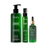 Odea The Ceel Biberiye Saç Bakım Seti - Şampuan 250 Ml, Saç Toniği 100 ml ve Saç Yağı 50 Ml, Biotin, Keratin ve Vitamin E Içeren Hacim ve Parlaklık Destekleyici Saç Bakım Seti - 0 - 1 Yaş - 0 Siyah